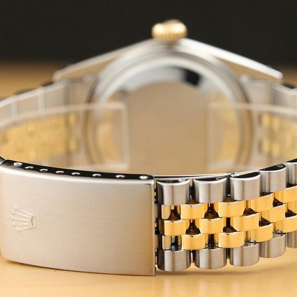 Men's Rolex Two Tone 18kt Gold Datejust! - Picture 5 of 8